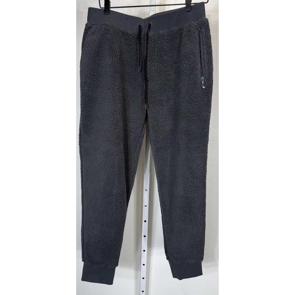 Greyson Fleece Sherpa‎ Joggers Grey Size Medium